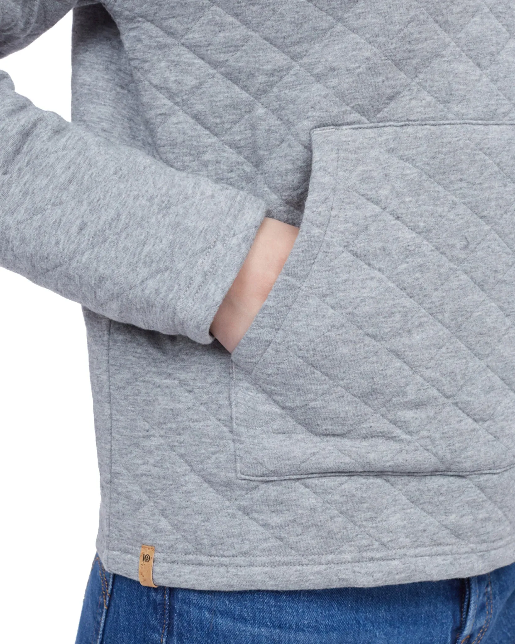 1/4 Zip Quilted Fleece Pullover - Women's|-|Chandail en molleton matelassé glissière 1/4 - Femme