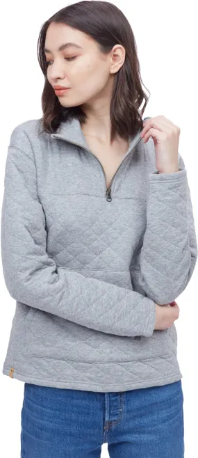 1/4 Zip Quilted Fleece Pullover - Women's|-|Chandail en molleton matelassé glissière 1/4 - Femme