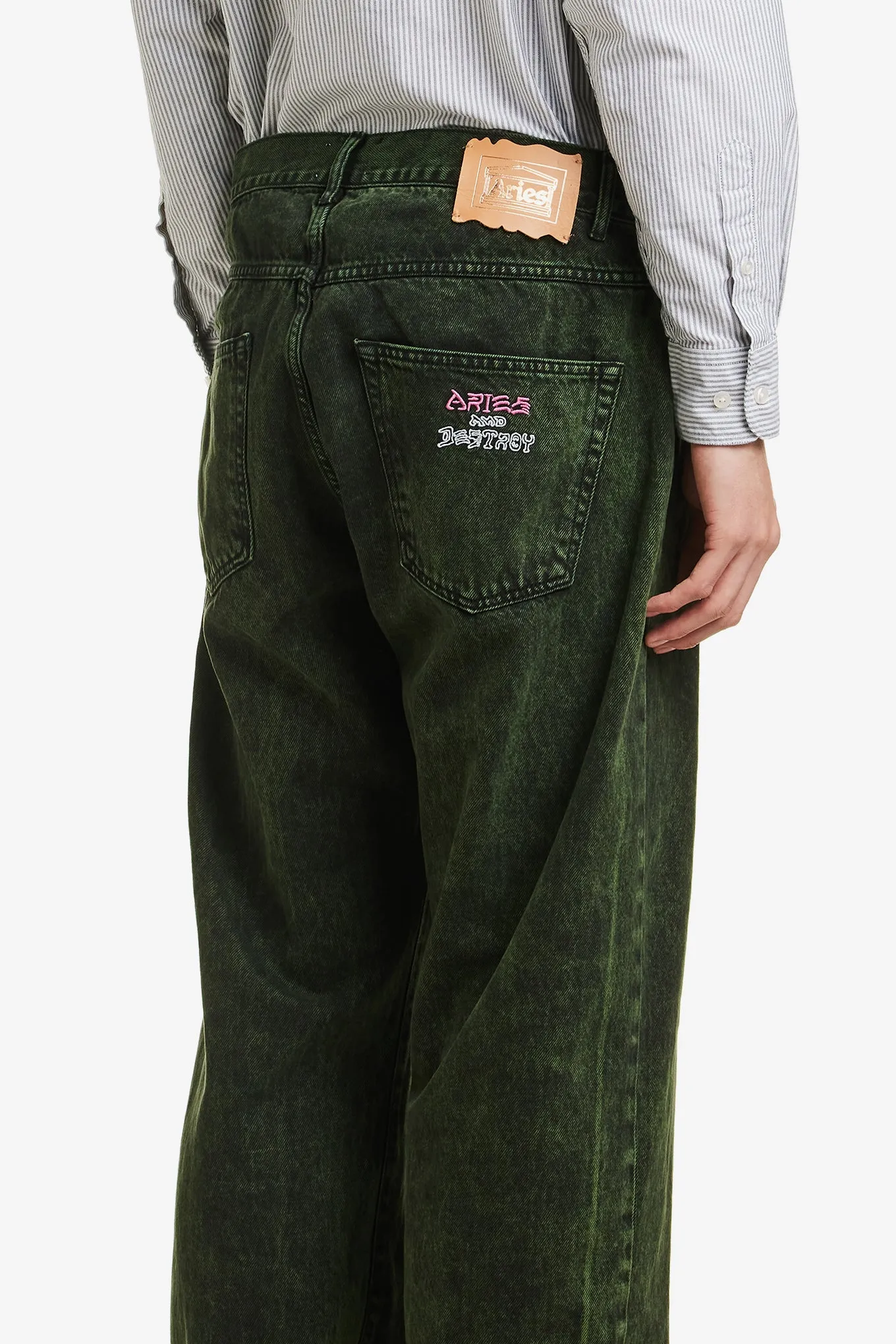 ACID WASH BATTEN JEAN