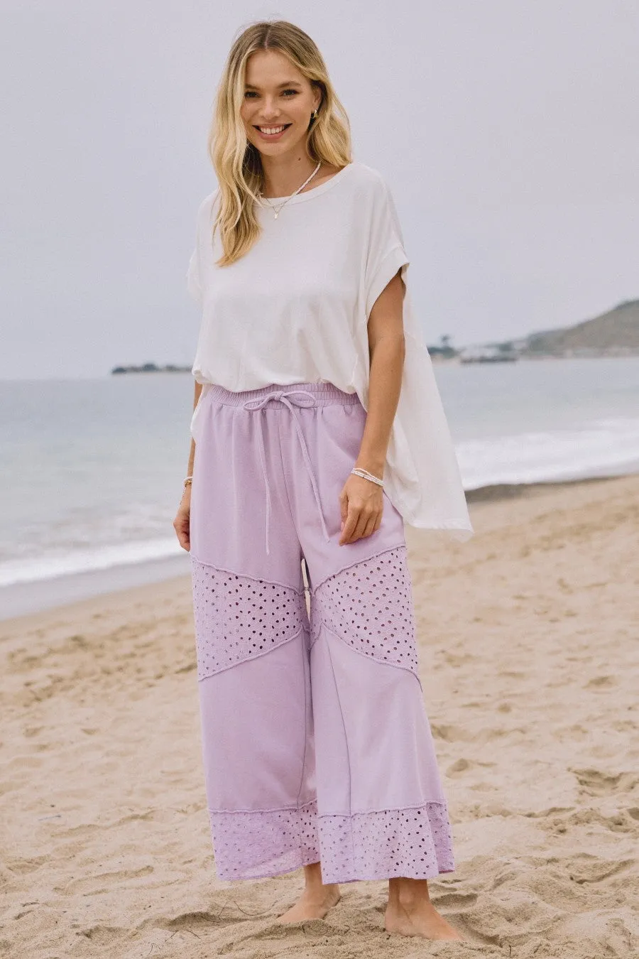 Acid Washed French Terry Pants