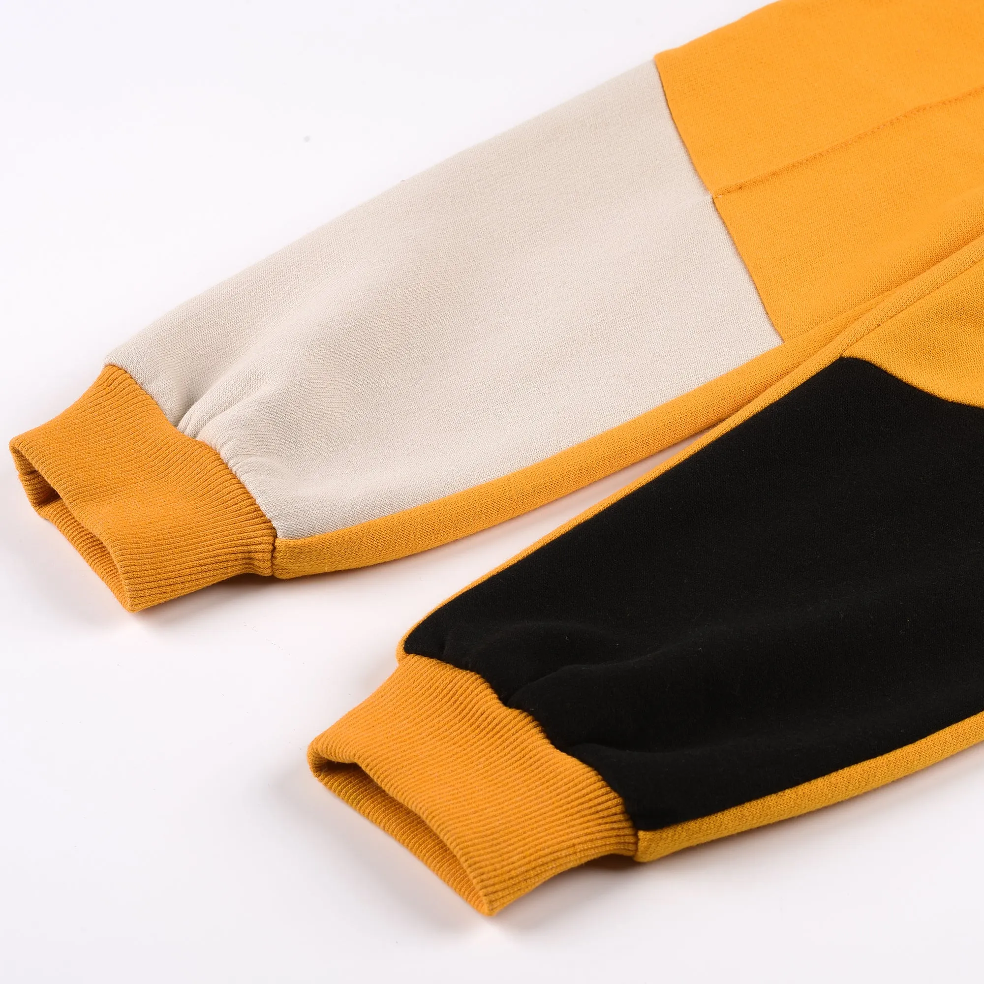 ACTIVE Yellow Sweatshirt & Jogger Set