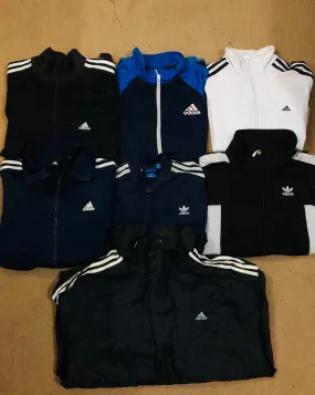 Adidas track jackets 7 pieces