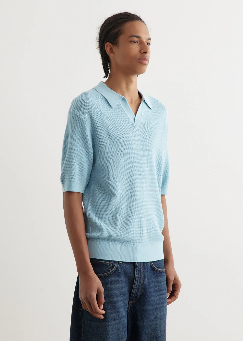 Alex Open Placket Polo