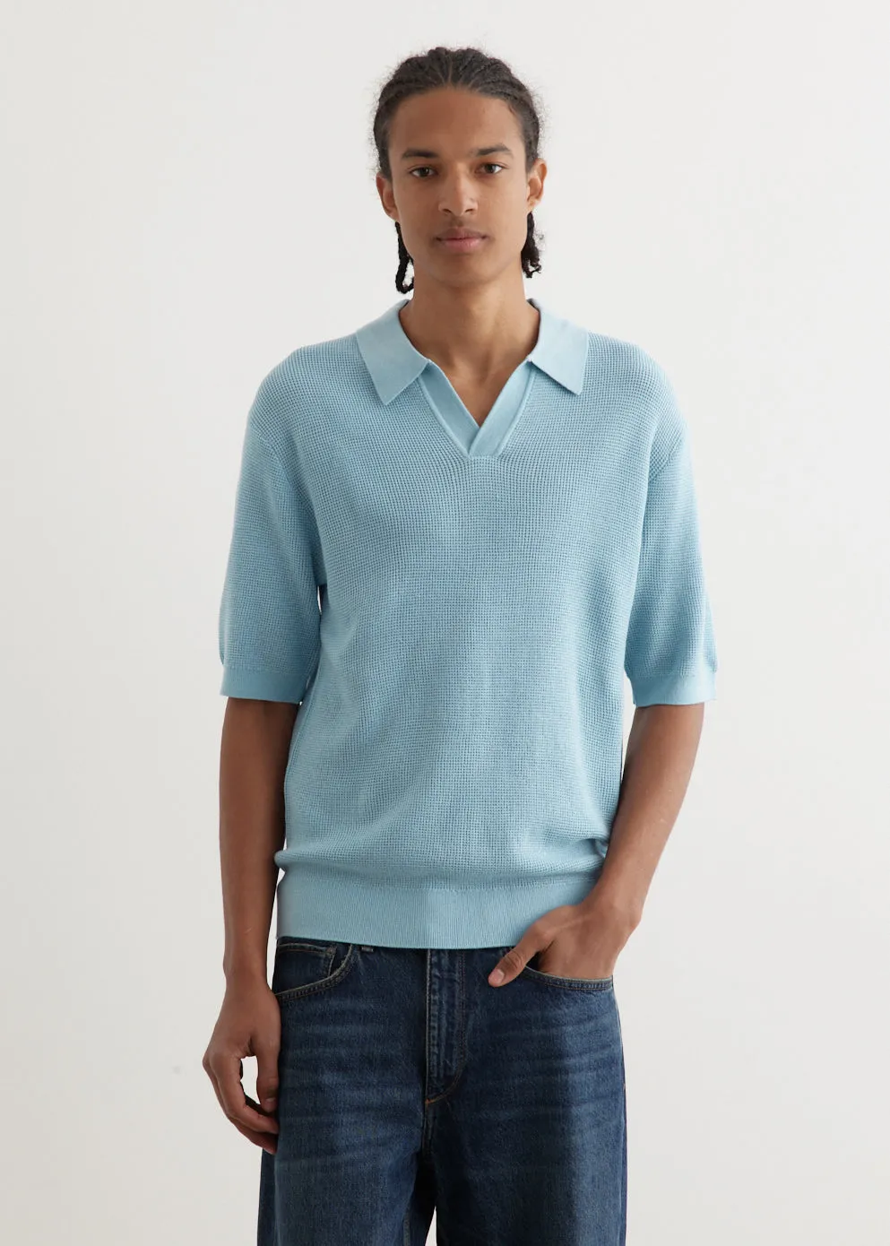 Alex Open Placket Polo