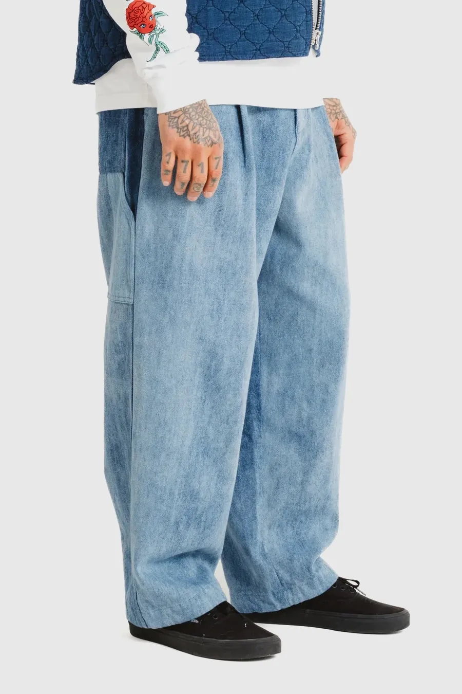 British Worker - Acid Denim Blue