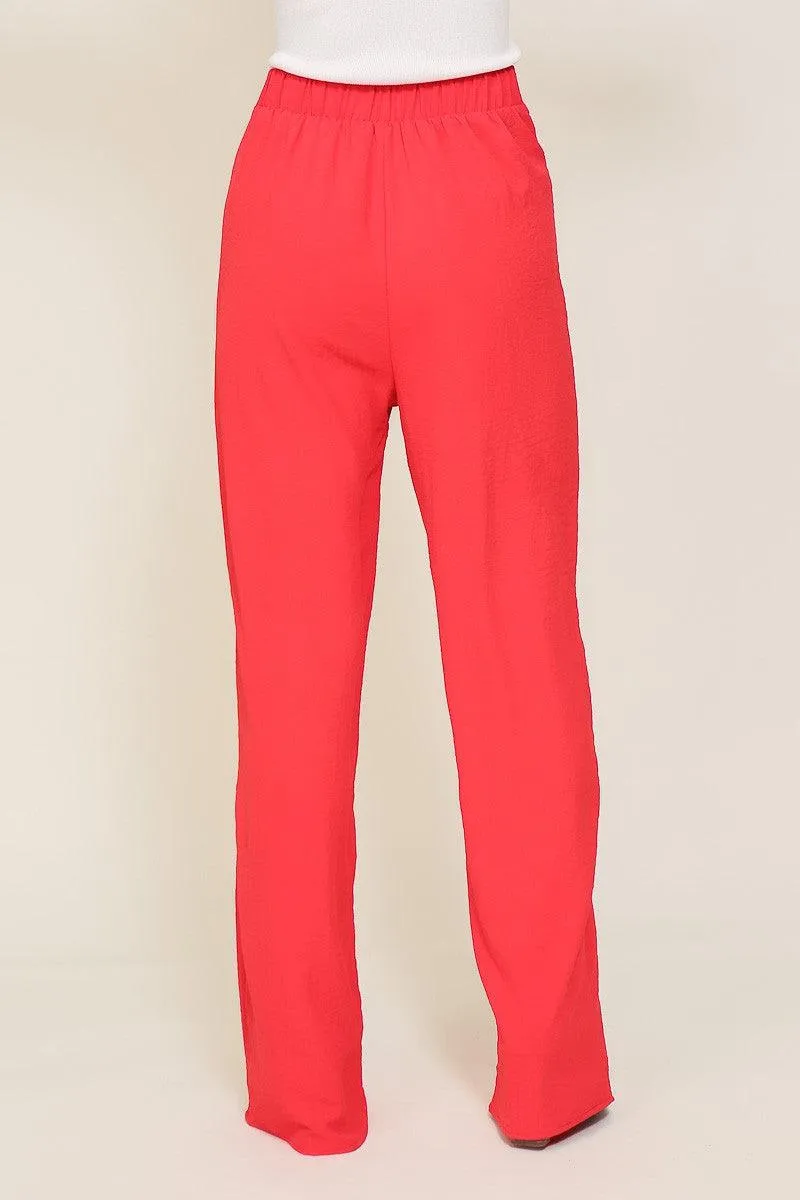 Brooklyn airflow pants with back elastic waist