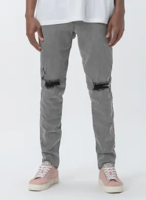 B.Slim Jean Acid Black