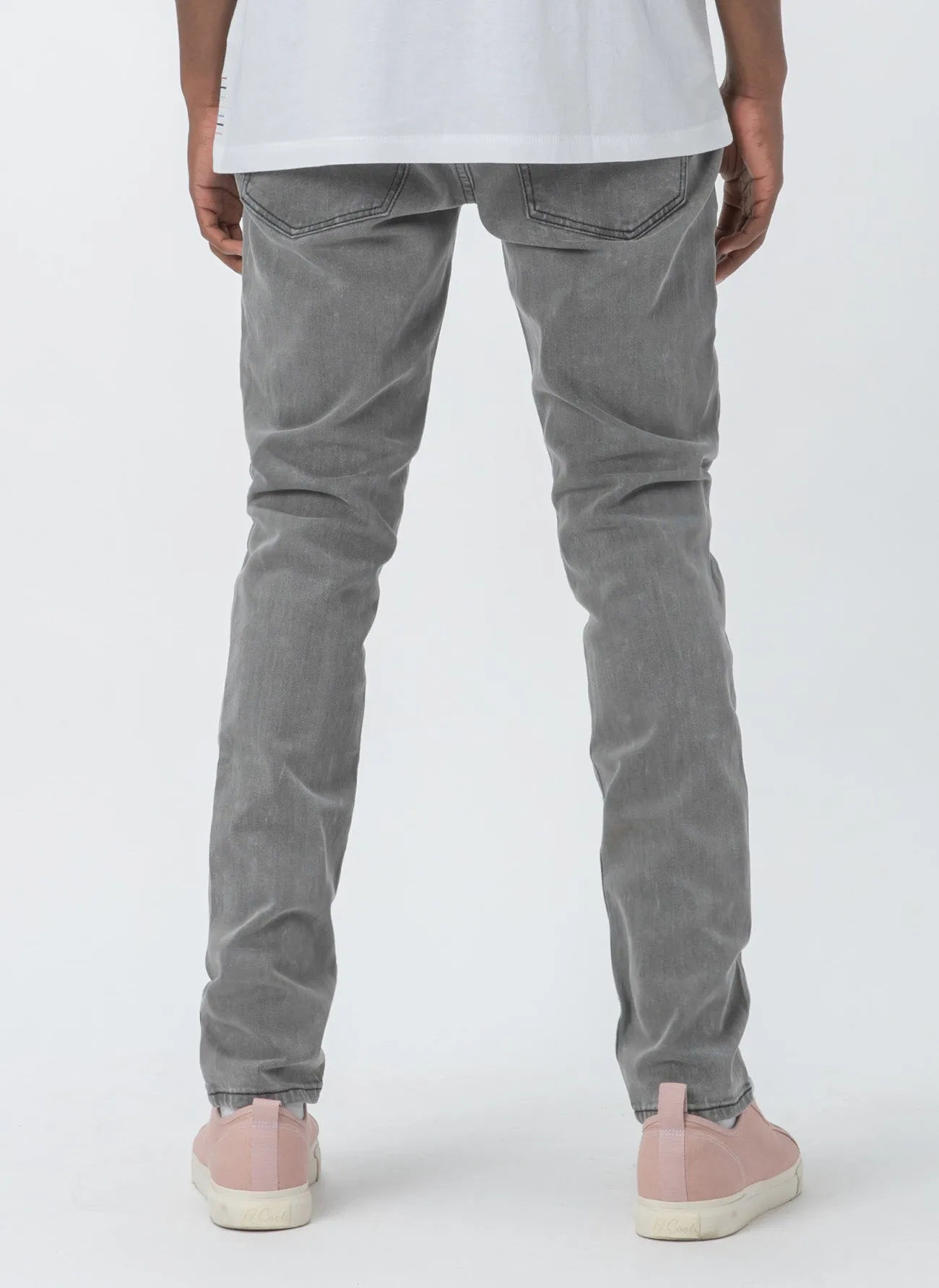 B.Slim Jean Acid Black