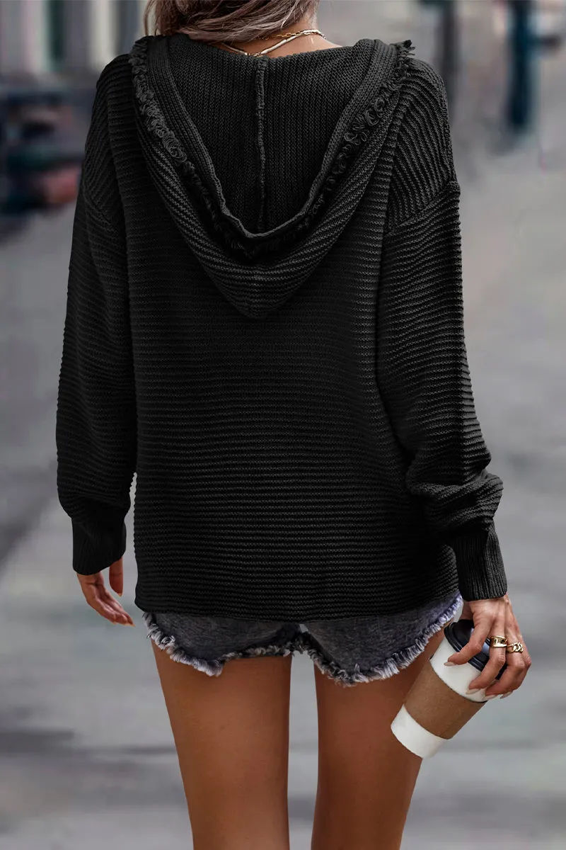 Casual Solid Color V Neck Sweaters(5 Colors)