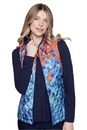 Claire Desjardins Dusk in the Garden Quilted Vest
