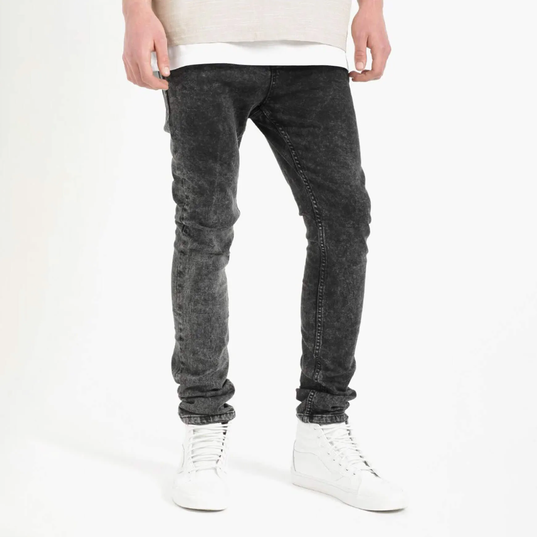 Classic Denim Black Acid Wash