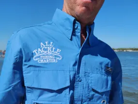 Custom Embroidered Eddie Bauer Fishing Shirts - Long Sleeve