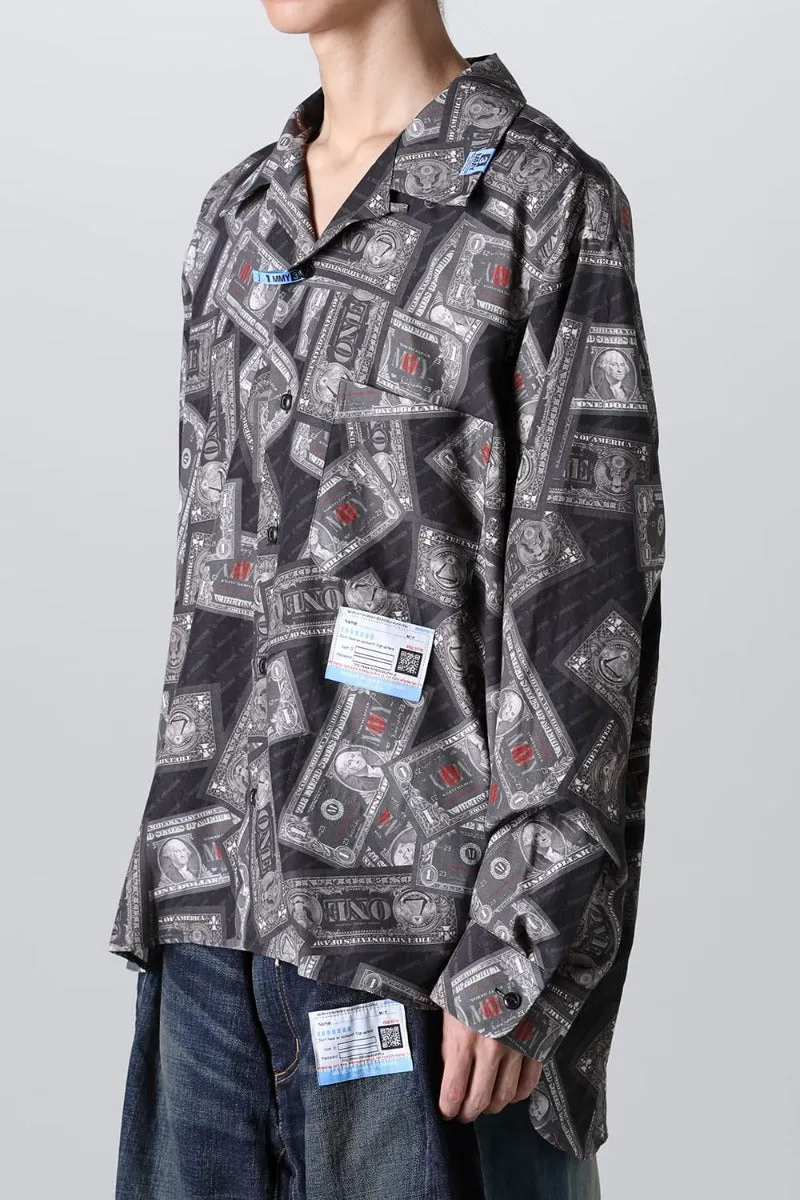 Dollar Bill Printed Shirts