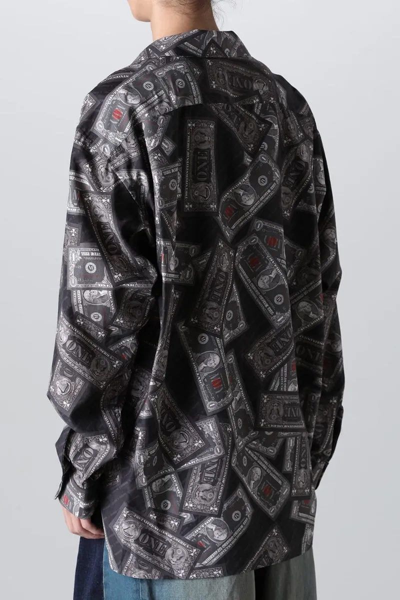 Dollar Bill Printed Shirts