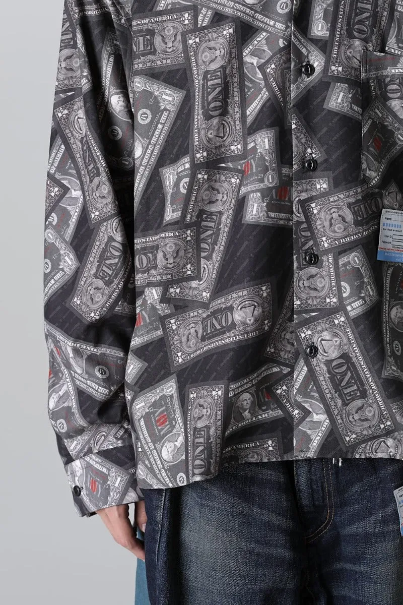 Dollar Bill Printed Shirts
