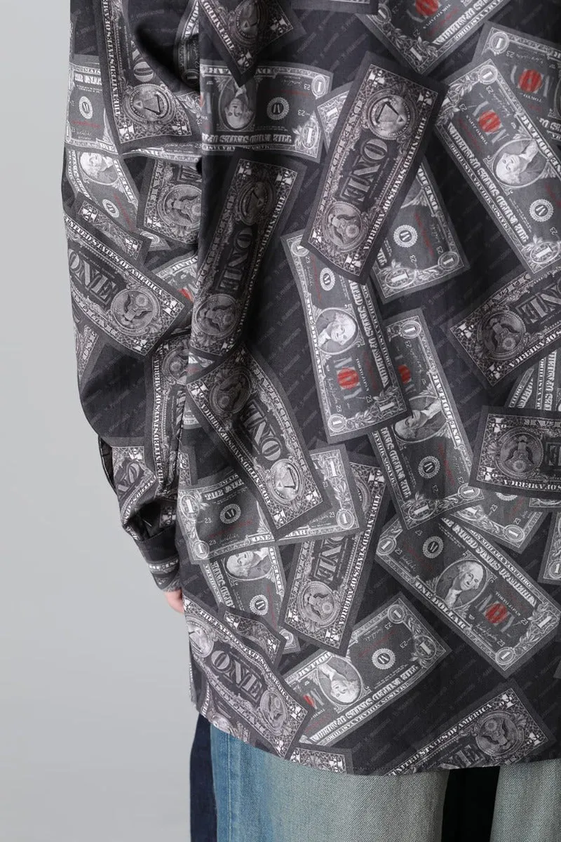 Dollar Bill Printed Shirts