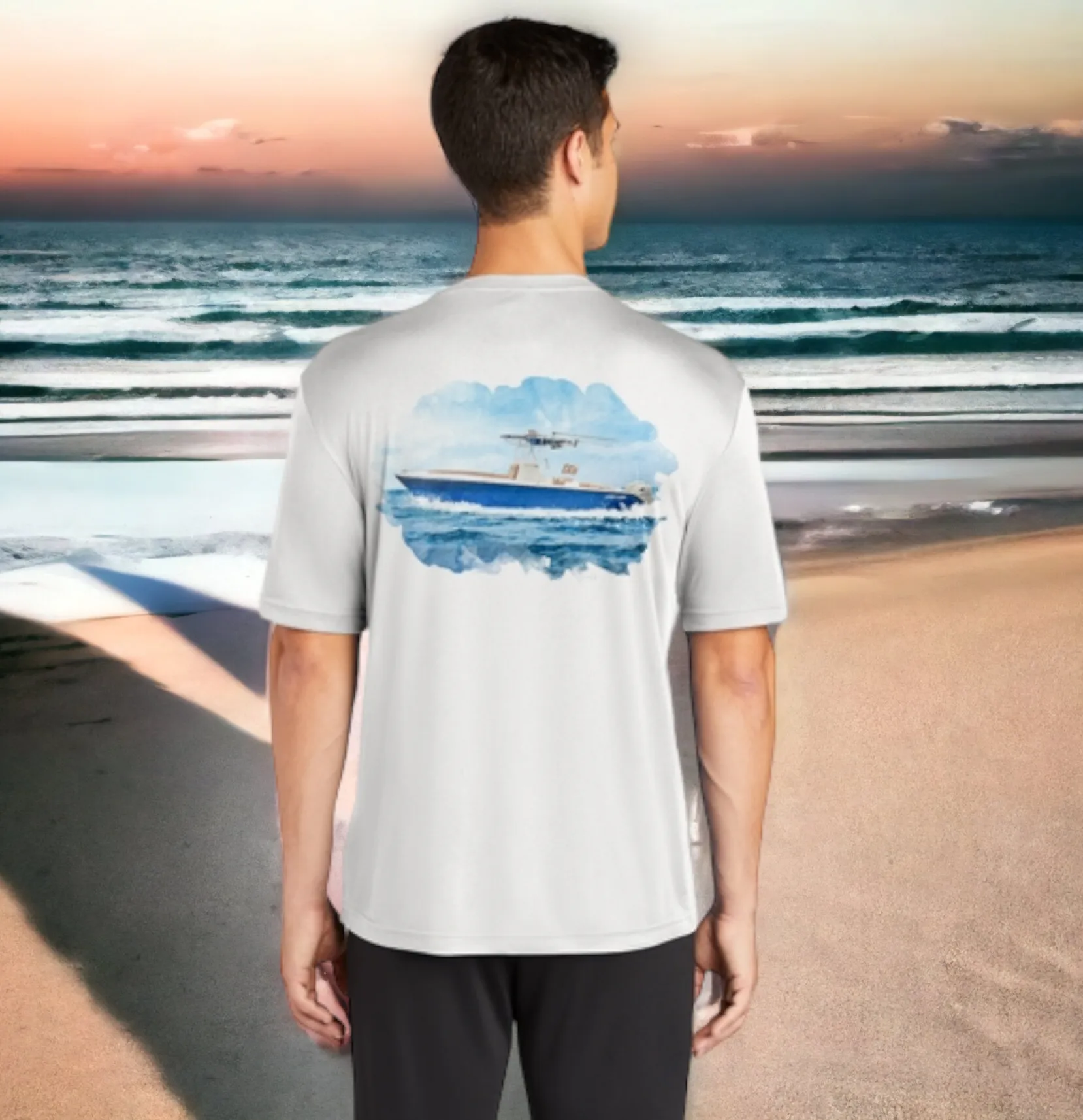 Dri-Fit Custom Boat Shirts - Short Sleeve