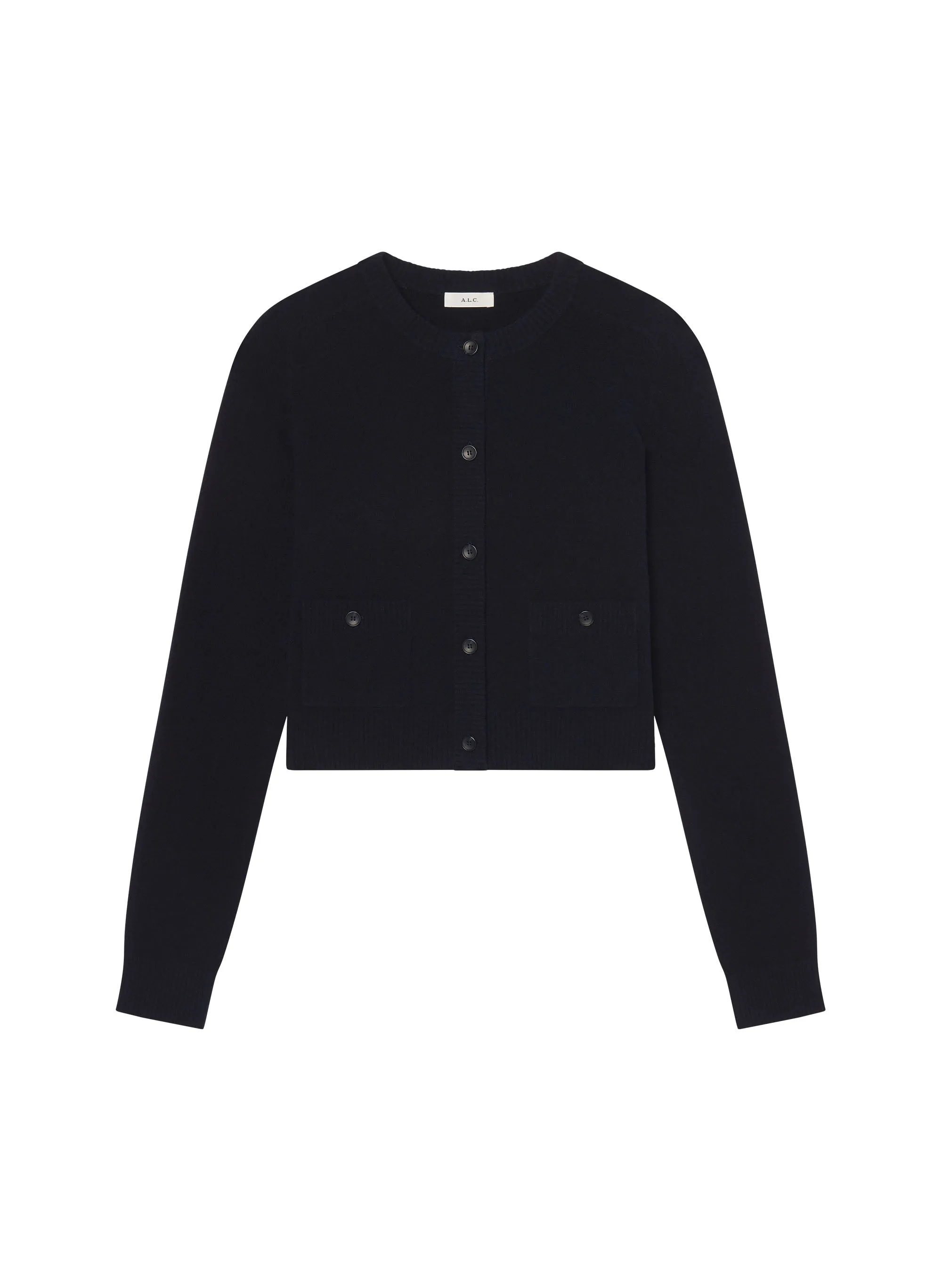 Elise Cotton Boucle Cardigan
