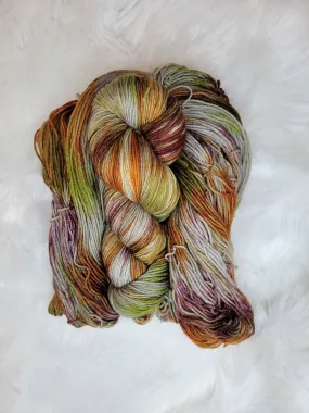 Hand Dyed Yarn - 80s Means Trouble