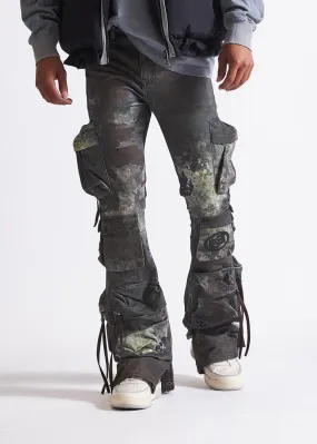 Hawk Cargo Pants - Dark Acid