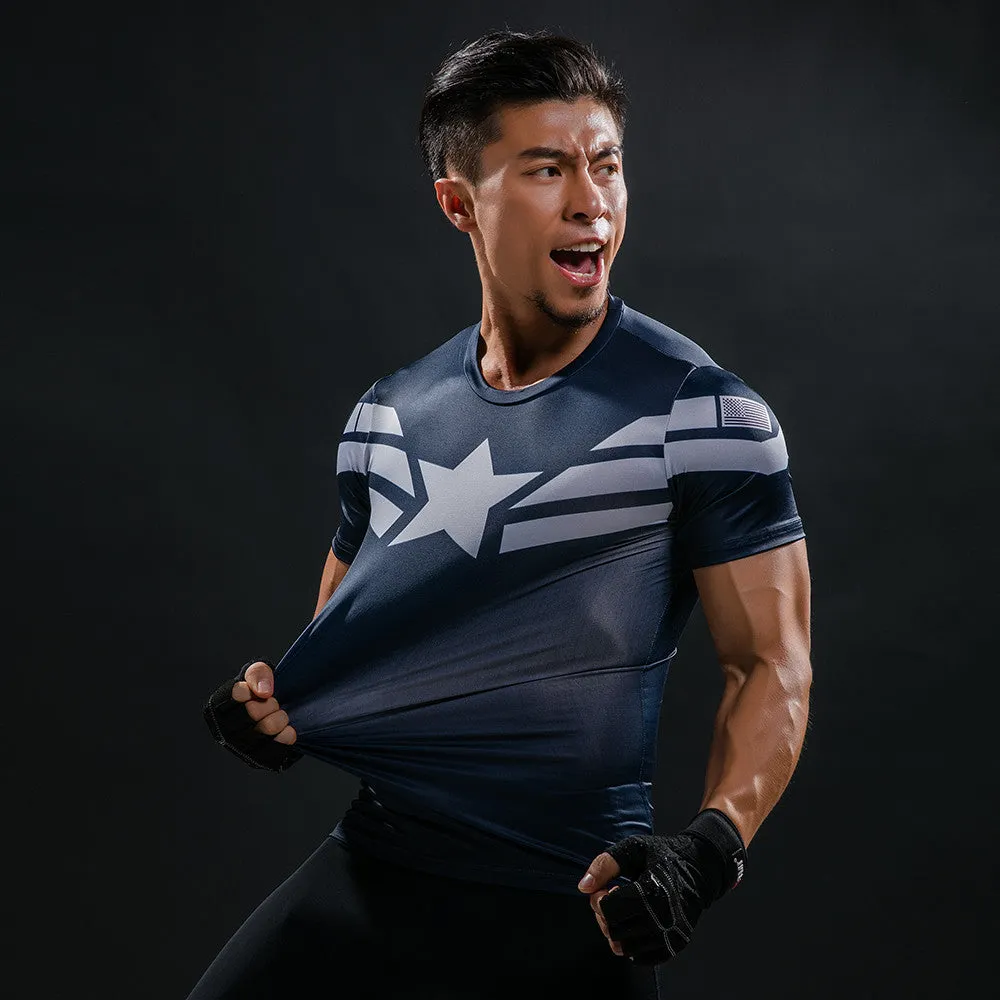 Hero Compression Shirt - Captain America