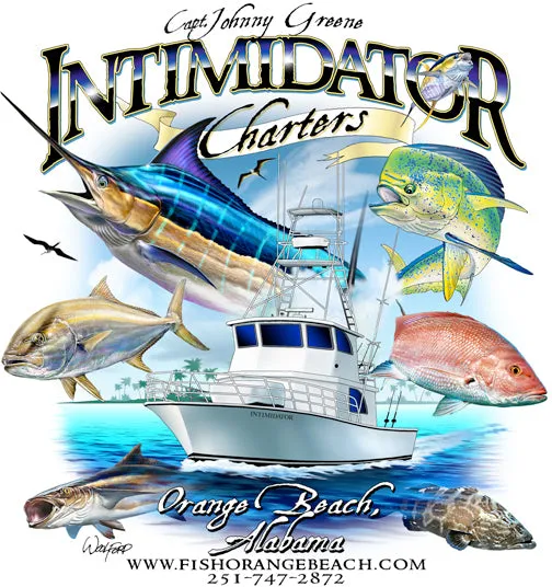 Intimidator Long Sleeve Fishing Shirts