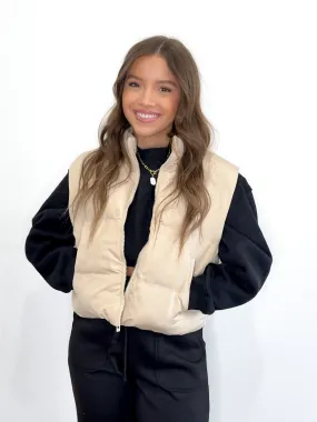 Issey Vest - Cream