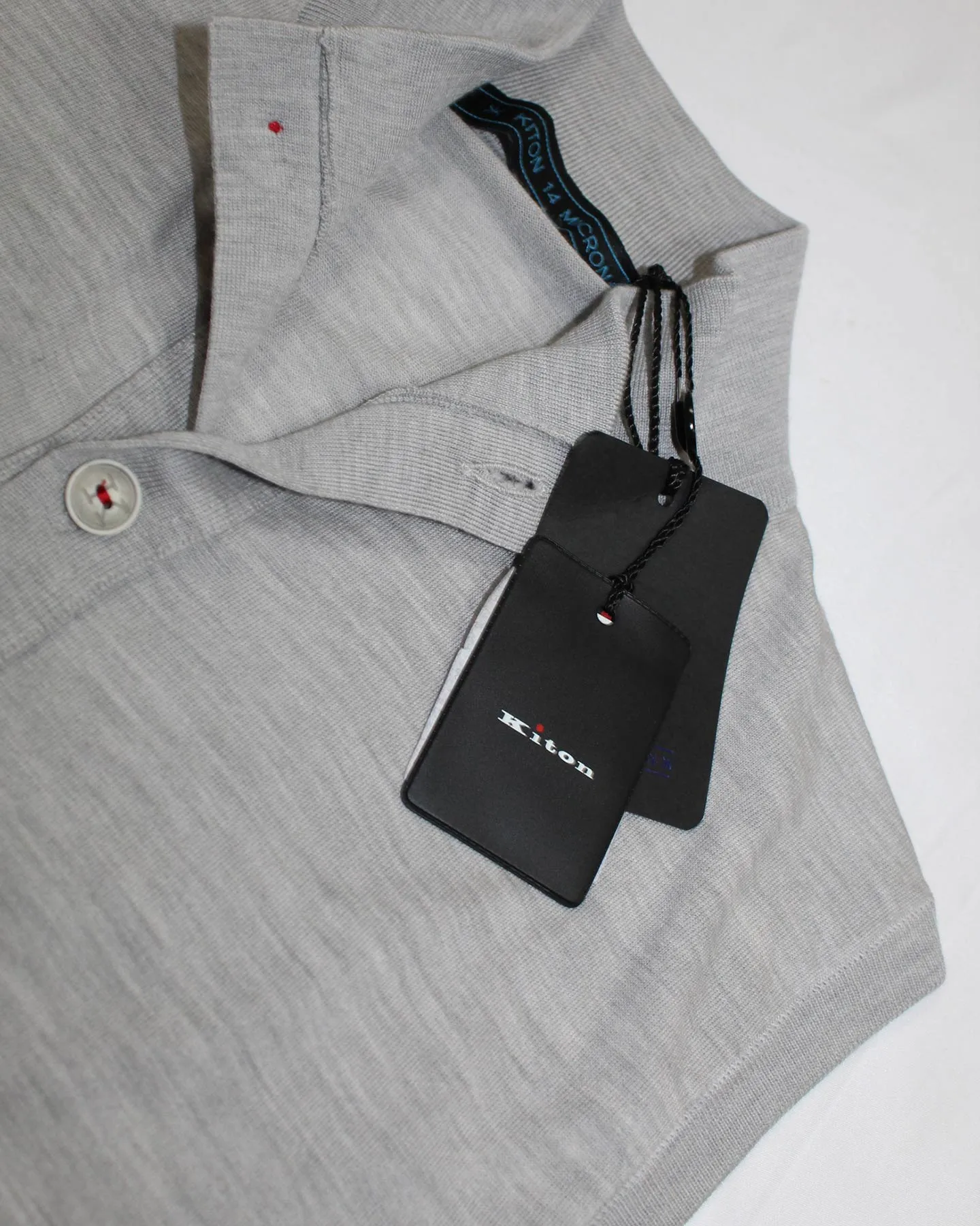 Kiton Sleeveless Cardigan Gray Button Front Wool 50 / M SALE