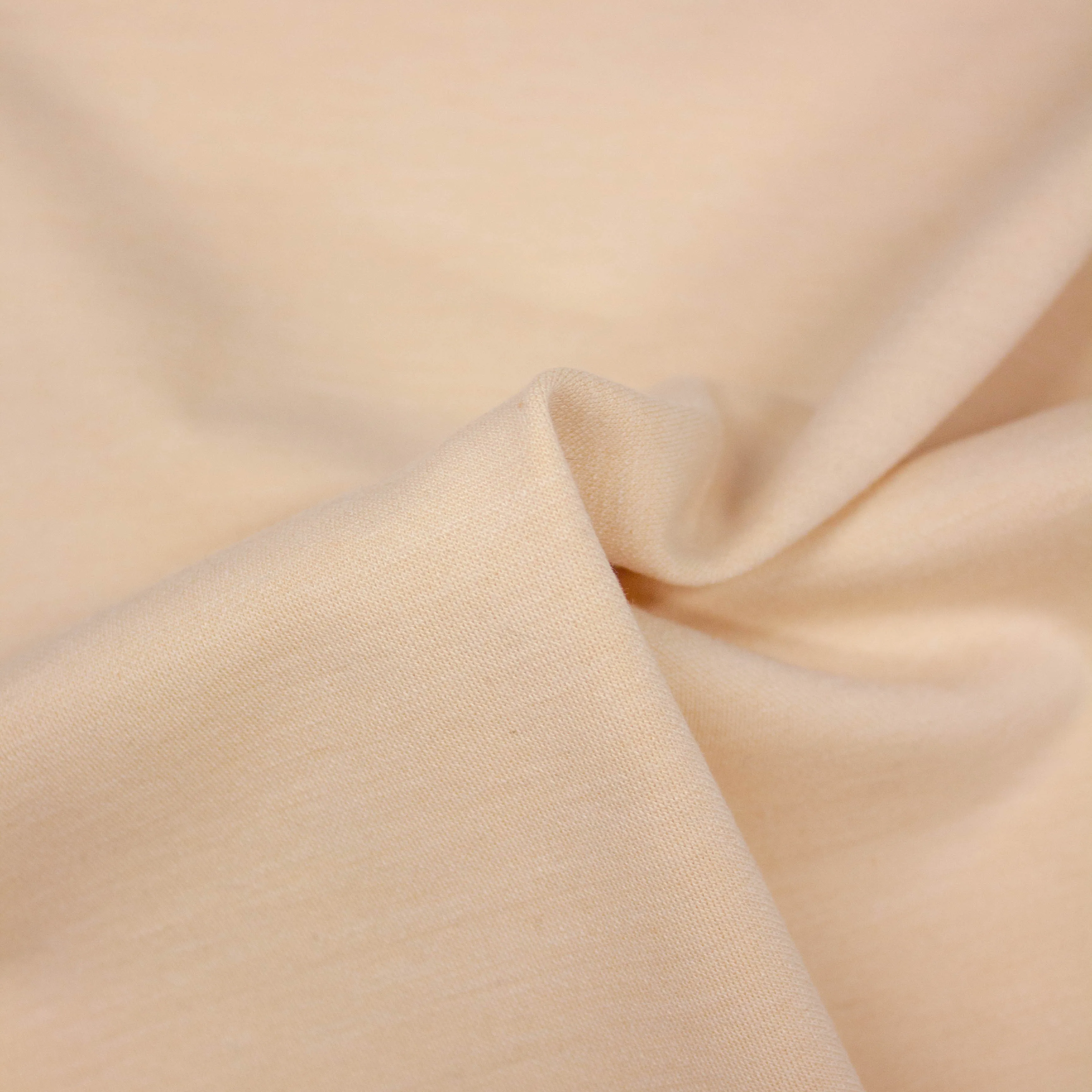 Lander Cream Beige Viscose Polyester Jersey Molton