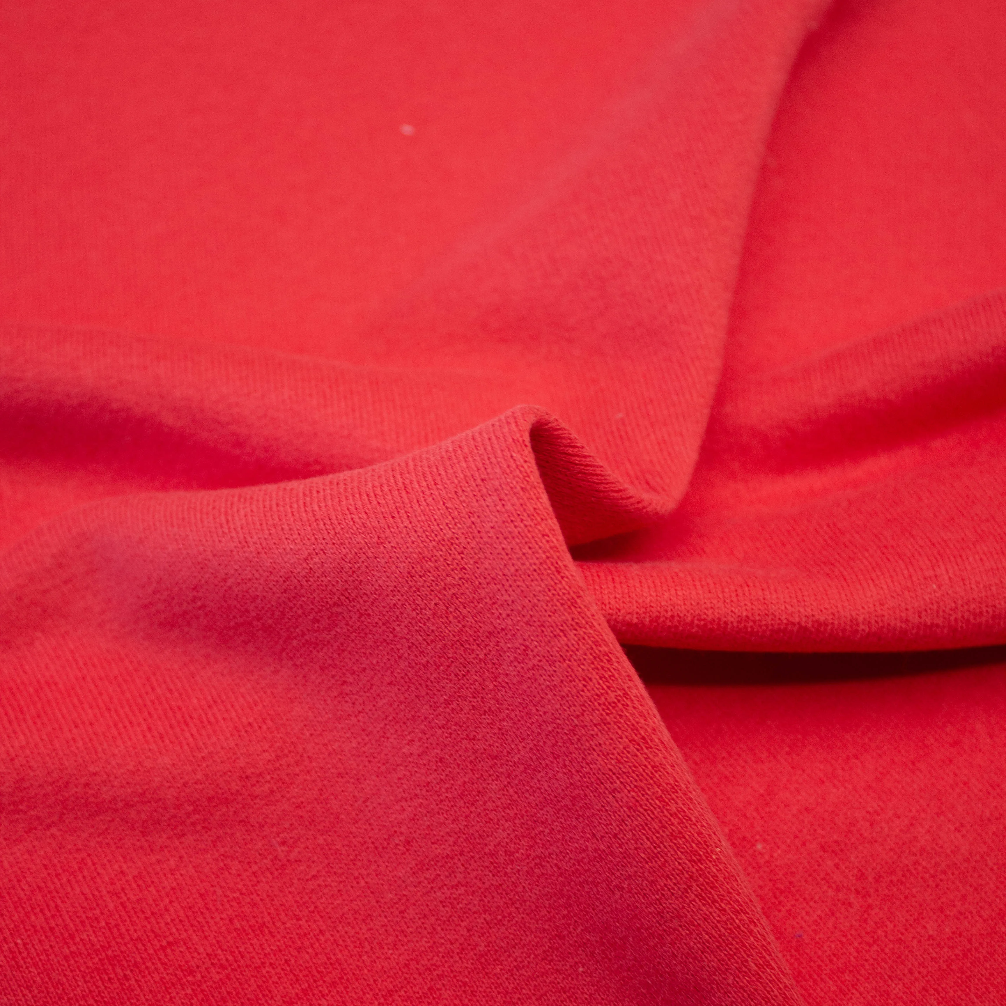 Lian Red Cotton Sweater Jersey
