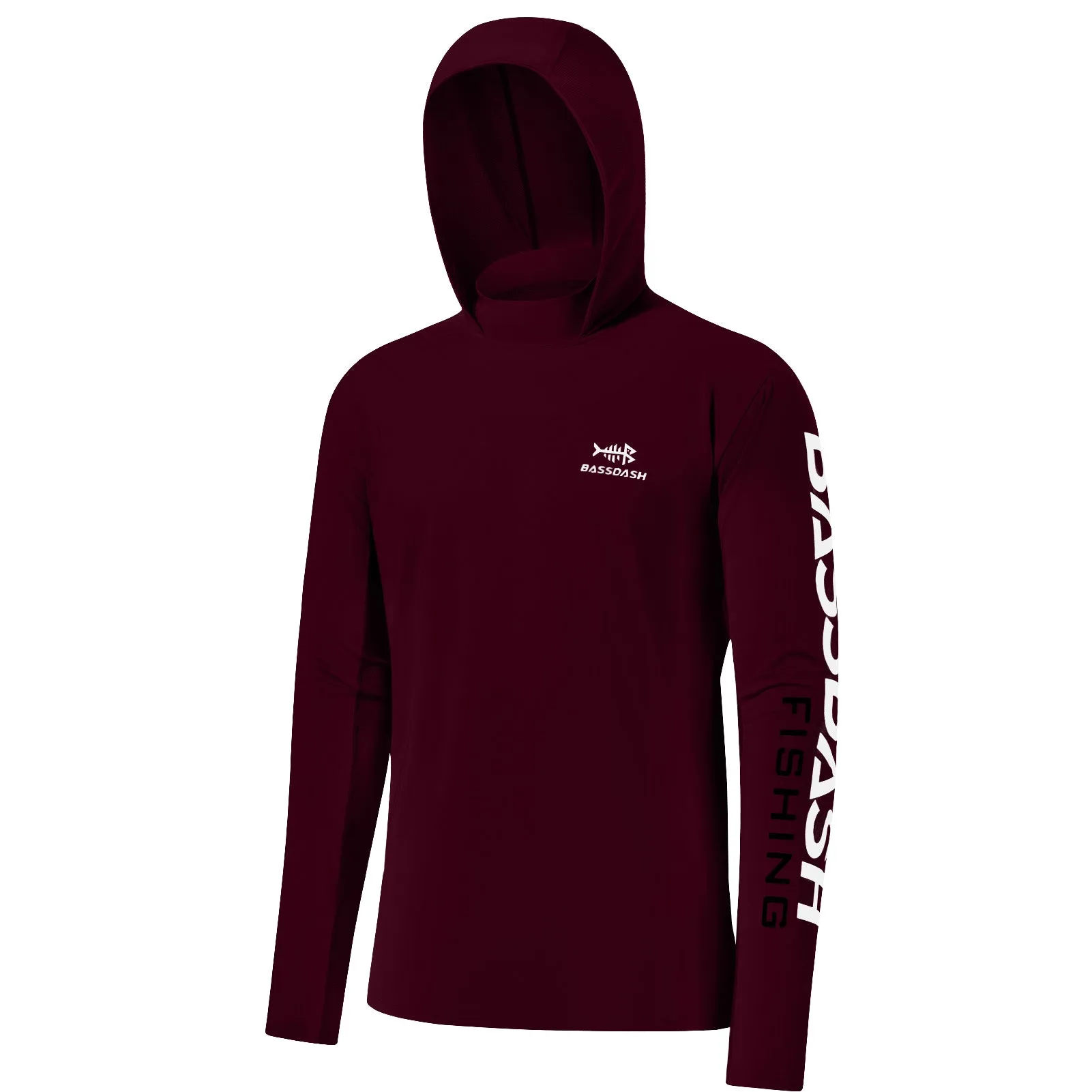 Men UPF 50  Long Sleeve Sun Hoody Shirts FS03M