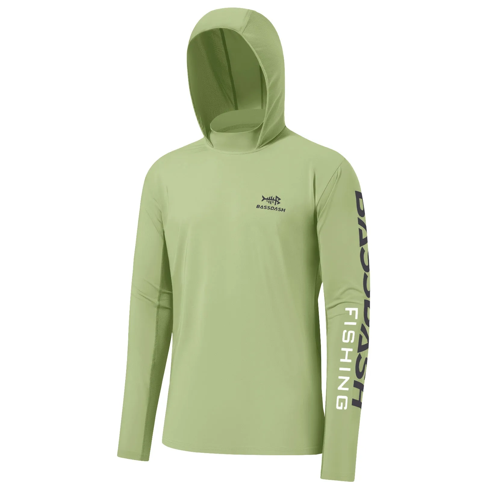 Men UPF 50  Long Sleeve Sun Hoody Shirts FS03M