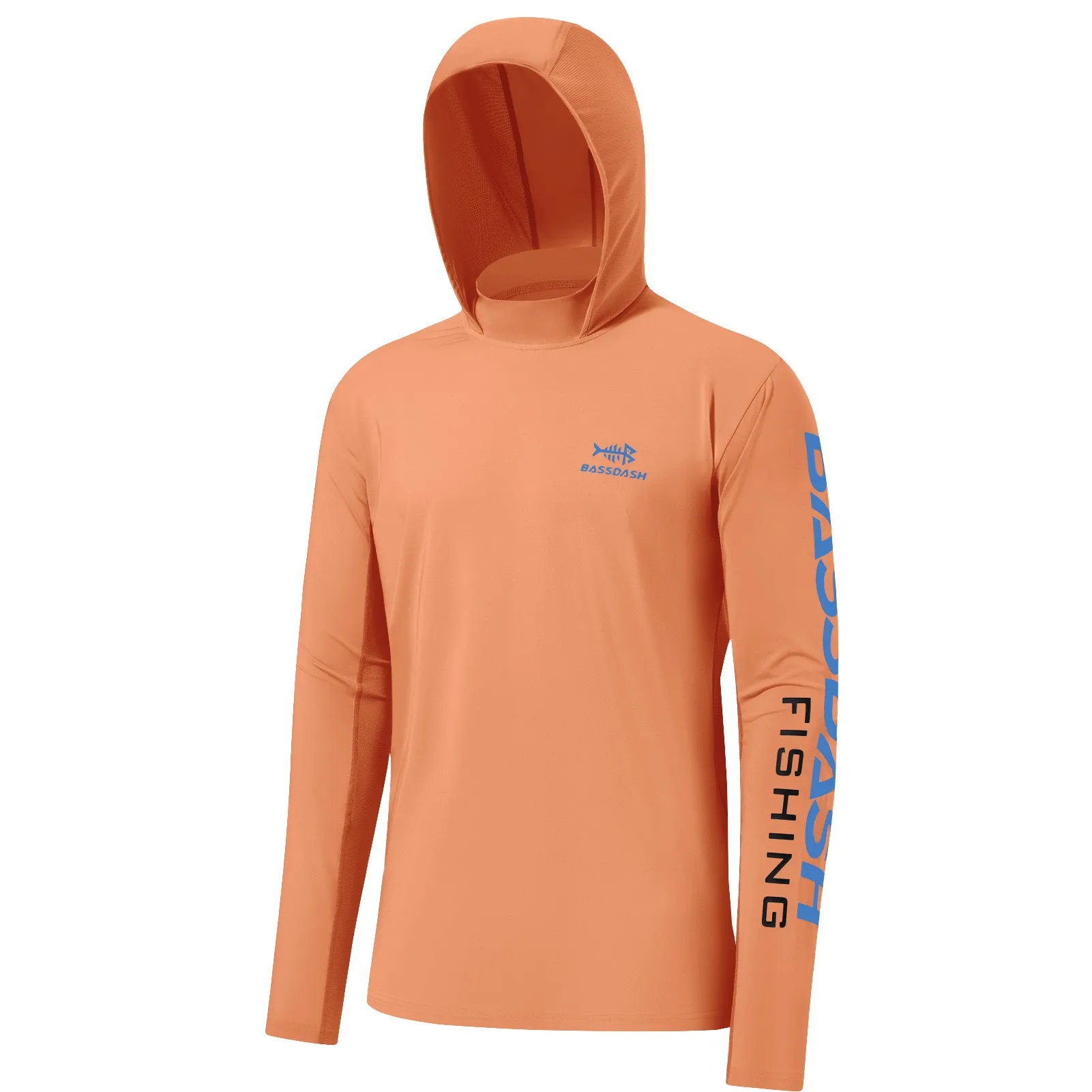 Men UPF 50  Long Sleeve Sun Hoody Shirts FS03M