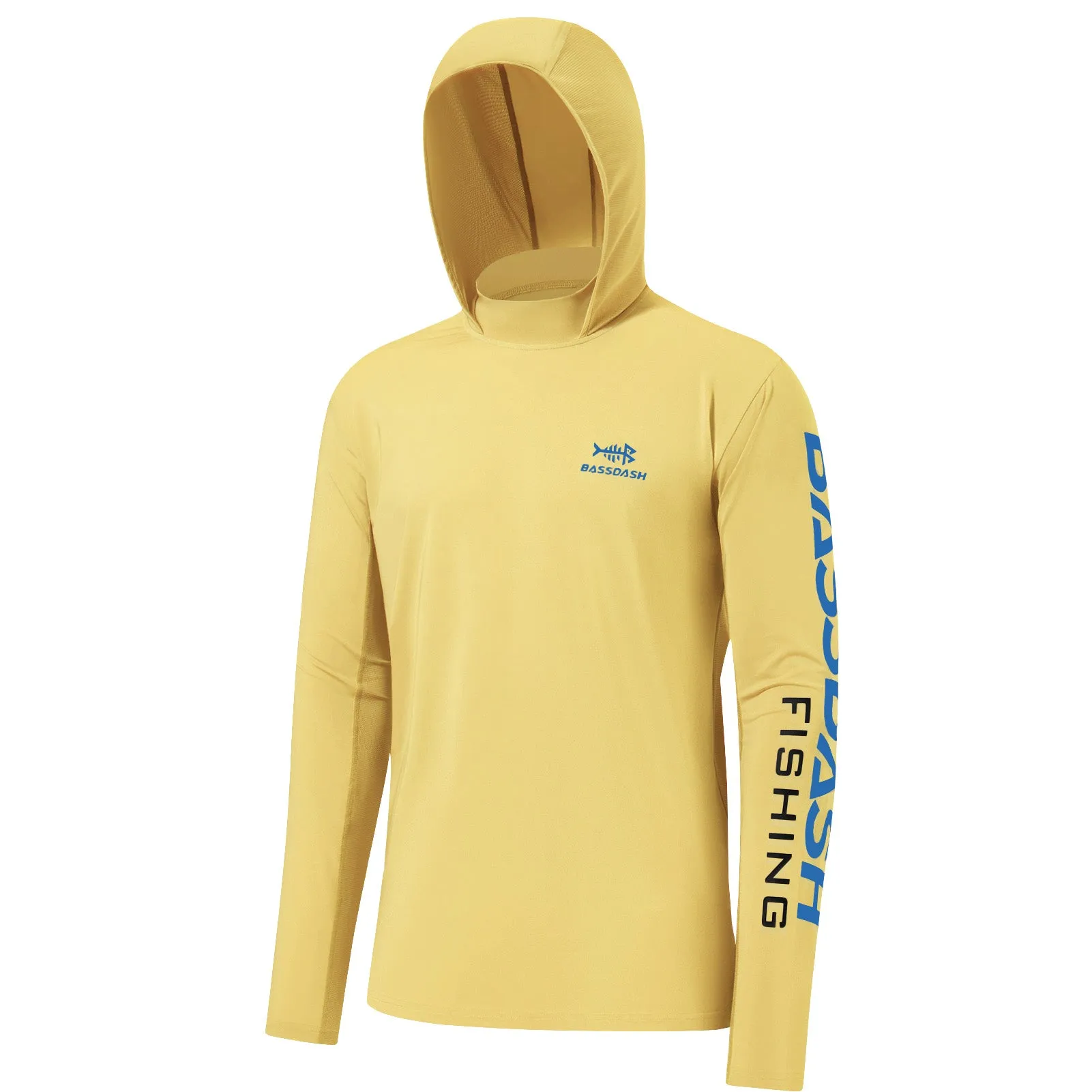 Men UPF 50  Long Sleeve Sun Hoody Shirts FS03M