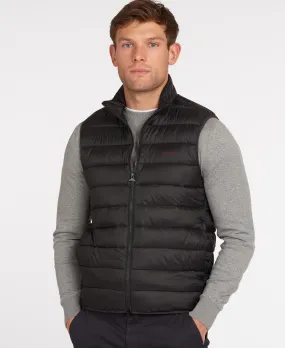 MENS BARBOUR BRETBY GILET - BLACK