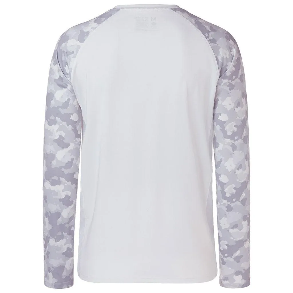 Men's UPF 50  Camo Long Sleeve Fishing Shirt FS08M
