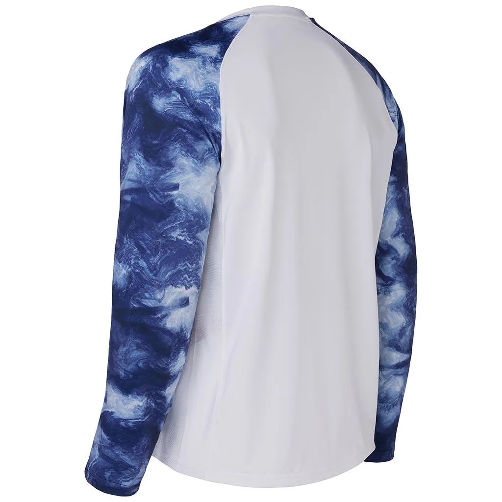Men's UPF 50  Camo Long Sleeve Fishing Shirt FS08M