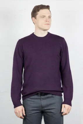 Mid Weight Crew Mulberry
