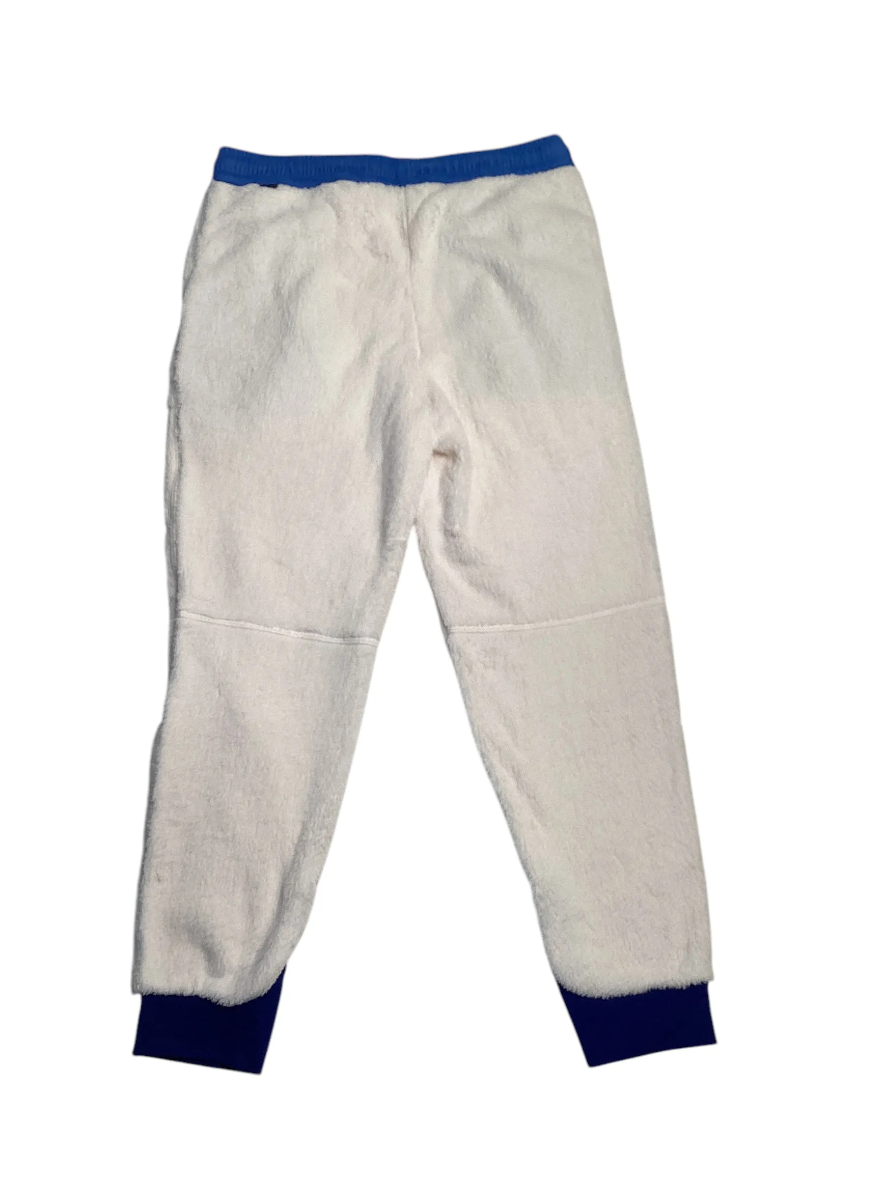 MONCLER Mens Grenoble Fleece Sweatpants Pants Size Small White Blue
