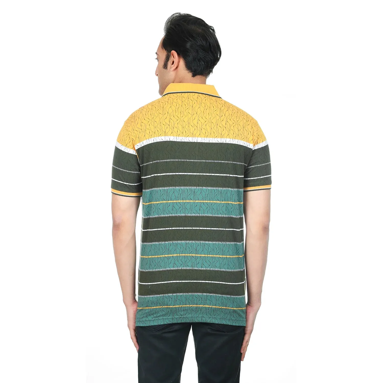 On Sale Ochre Olive Polo T-shirt