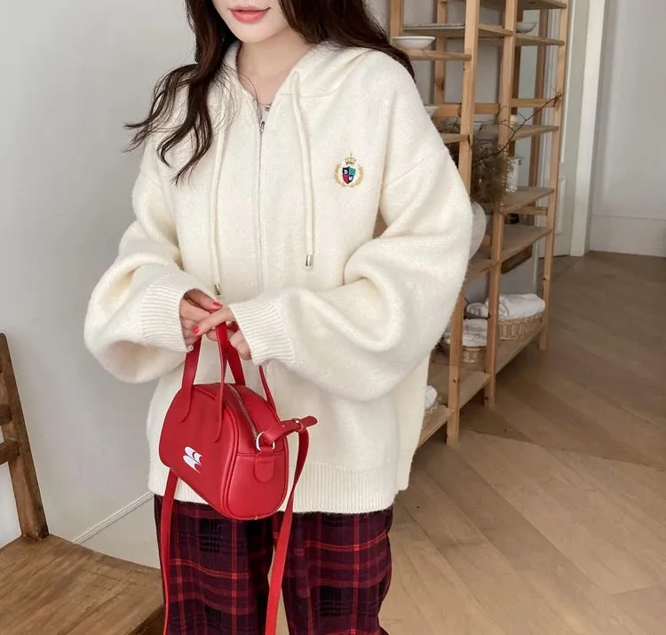 Oversized Solid Cardigan