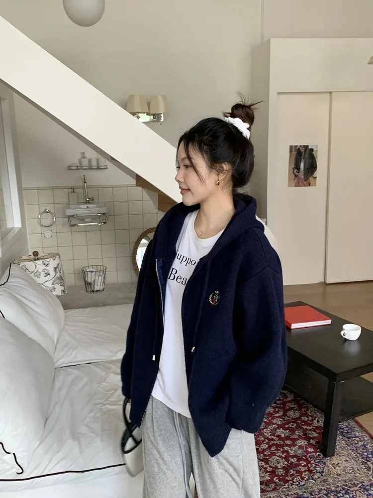 Oversized Solid Cardigan