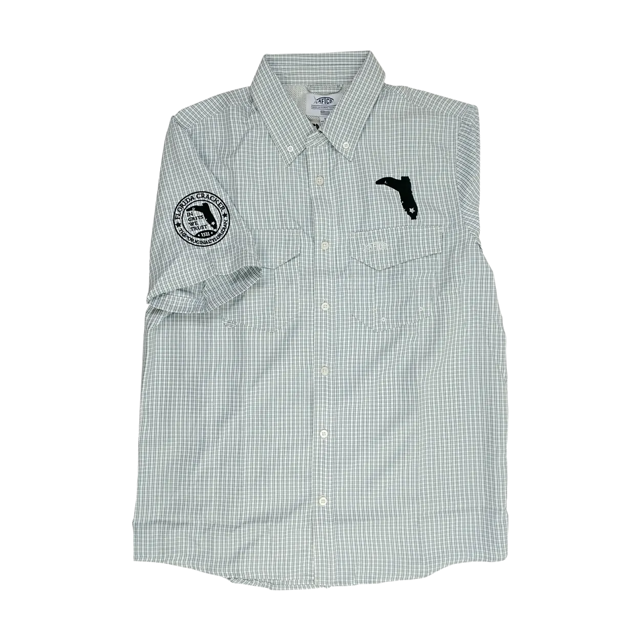 PERFORMANCE FISHING SHIRT S/S - SLATE BLUE