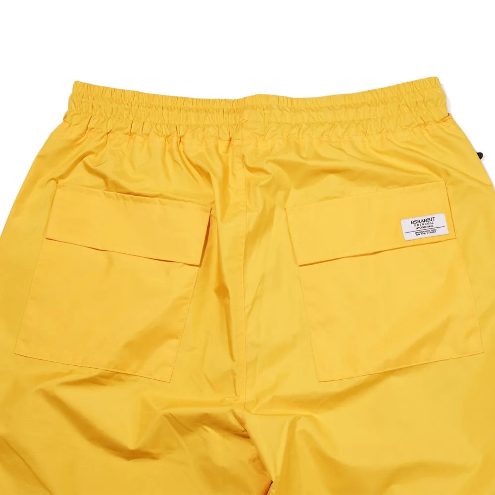 RETRO WIDE TRACK PANTS YELLOW
