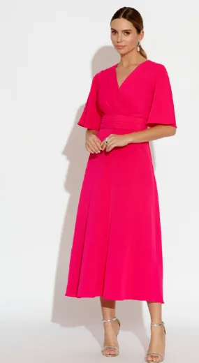 Role Mode V-Neck Tie Back Dress