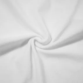 Scott Off White Nicky Velour Cotton Blend Stretch