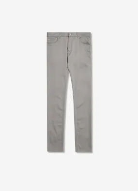 Slim Fit Tech Cotton Stretch Jeans Steel