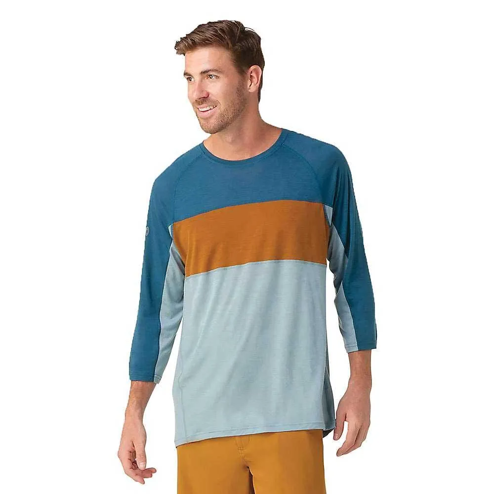 Smartwool Men's Merino Sport 120 Mountain Biking 3/4 Sleeve Tee