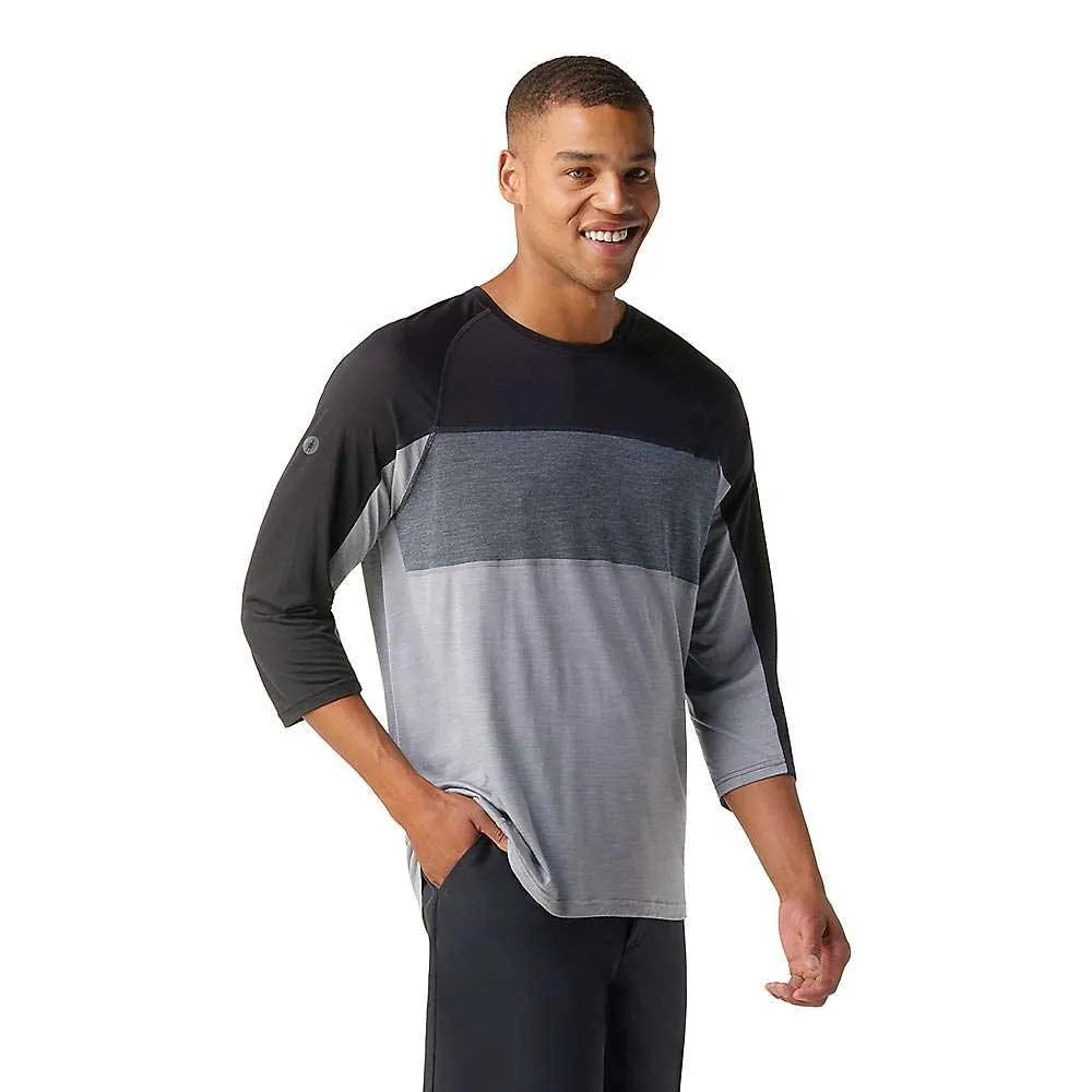 Smartwool Men's Merino Sport 120 Mountain Biking 3/4 Sleeve Tee