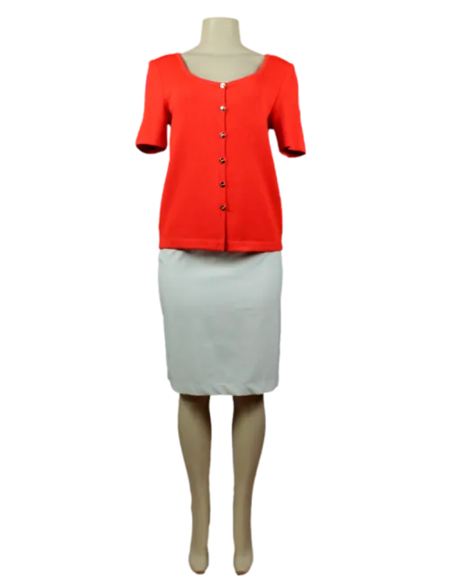 ST. JOHN COLLECTION Scoop Neck Sweater